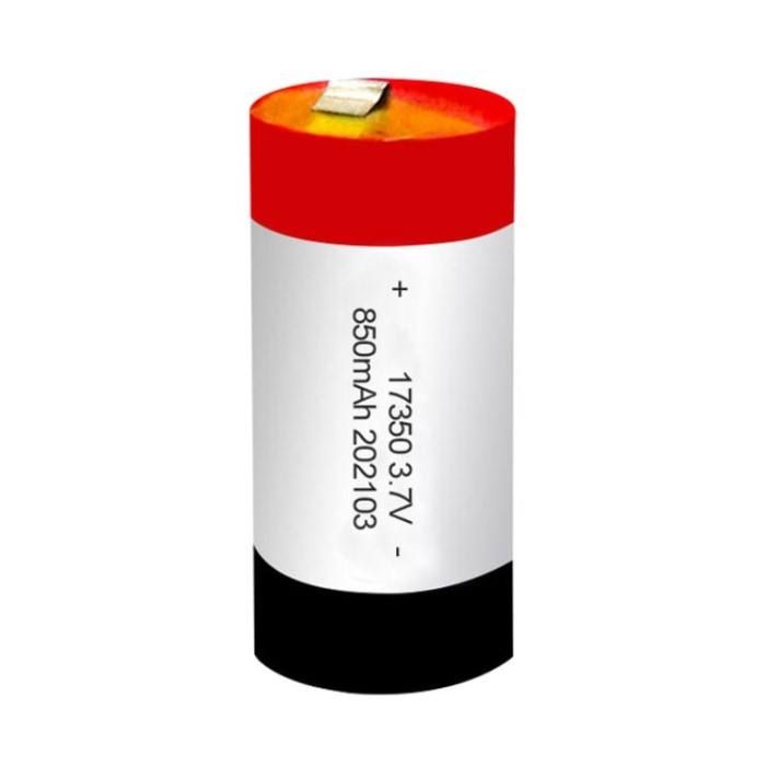 17350-850mAh Cylindrical Soft Pack Polymer Battery