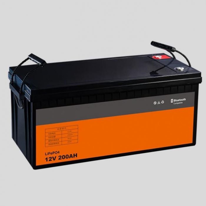 12.8V 200Ah LiFePo4 Battery Pack with Bluetooth