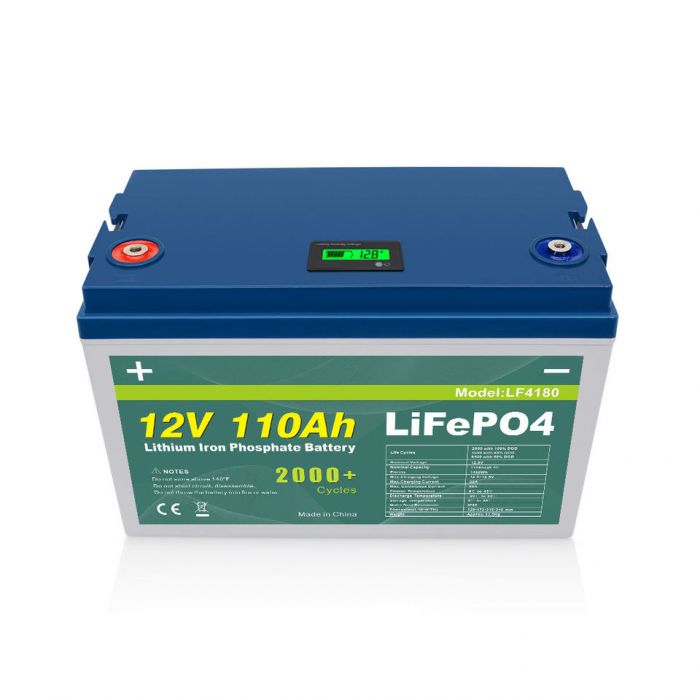 Cylindric Rechargeable Deep Cycle LiFePO4 Lithium Ion Battery