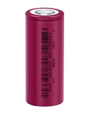 IFR 26650 3.2V 3000mAh LFP Cylindrical Lithium Battery Cell