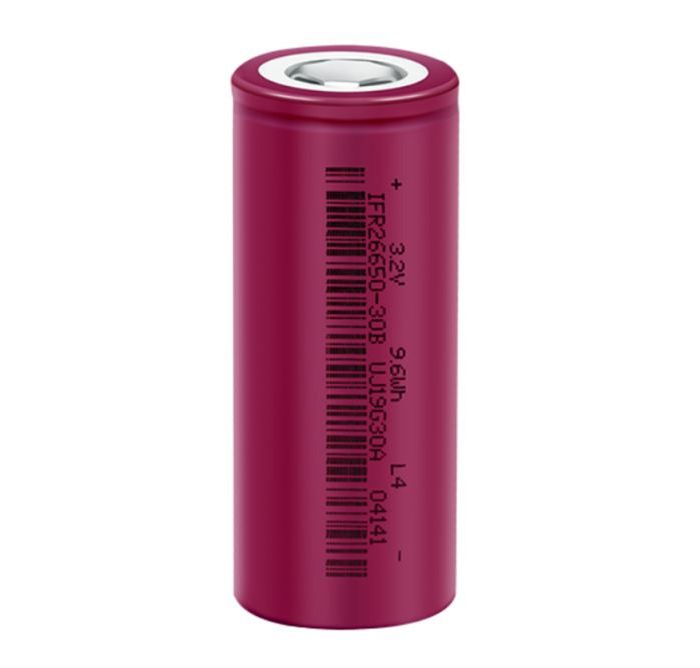 IFR 26650 3.2V 3000mAh LFP Cylindrical Lithium Battery Cell