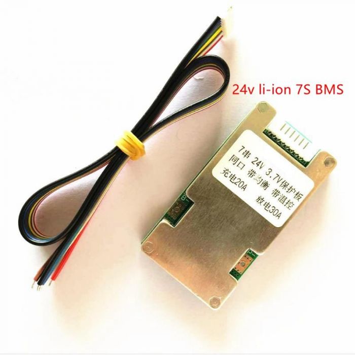 High Quality 24v 30A BMS 7s 29.4v Li-ion For Skateboard Battery Pack