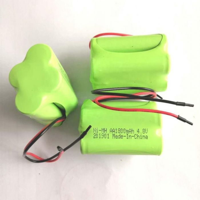 Cheap Price Pin 4.8v aa 250mah NiMH Battery Pack For Solar Light