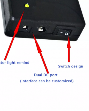 Portable  Li Ion Battery Pack  For Heating Clothes/Heating Shoes/Heating Blanket