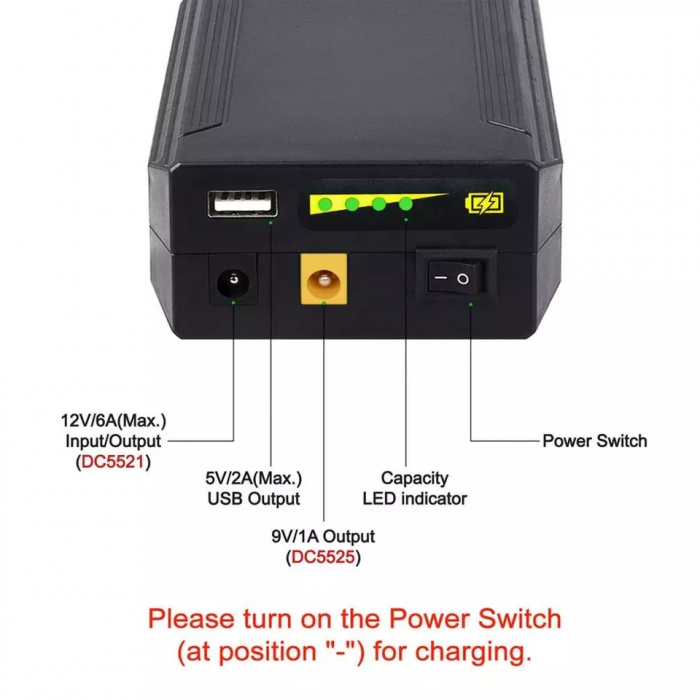 Cheap Price Talentcell Rechargeable Solar Energy Lithium Battery Pack