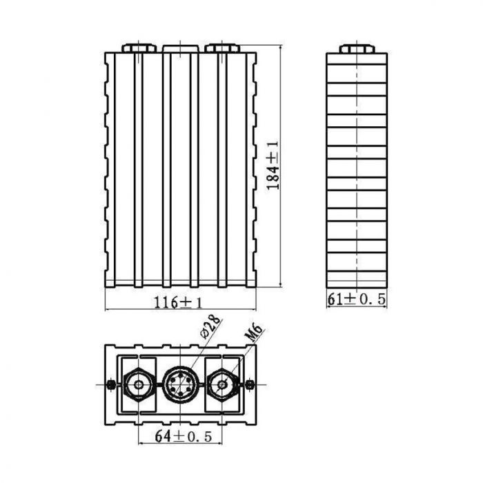 60Ah Sinopoly Battery